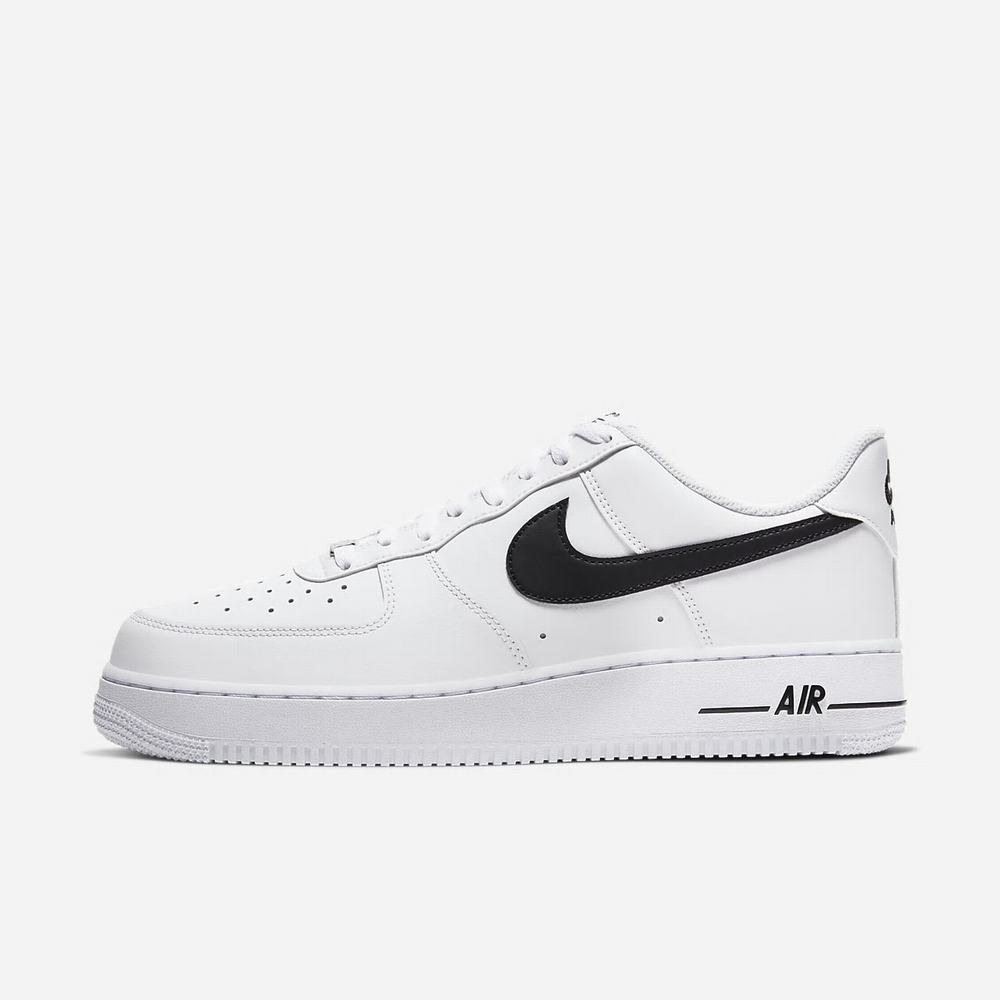 Sneakers Nike Air Force 1 '07 Blanche 7264-109 White/Black Homme | AJO-26467236